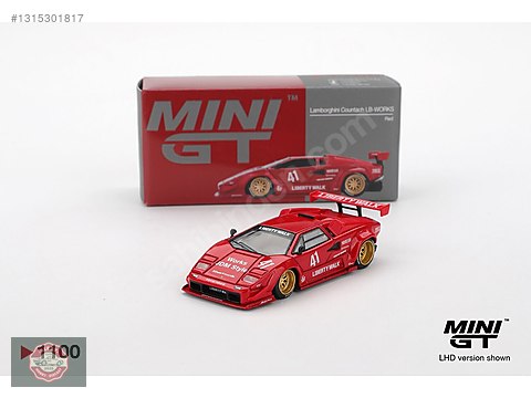 Mini GT 1/64 Lamborghini Countach LB-WORKS Red on sahibinden.com