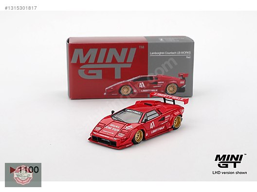 Mini GT 1/64 Lamborghini Countach LB-WORKS Red on sahibinden.com