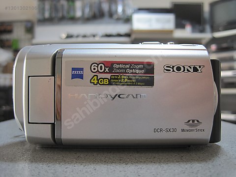 SONY DCR-SX30 4 GB HARD DİSKLİ KAMERA ÇOK ÇOK TEMİZ on sahibinden