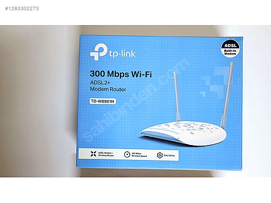 TP-LINK TD-W8961N 300MBPS WI-FI ADSL2+ MODEM ROUTER-ÜCRETSİZ KRG - ADSL Modem ilanları uygun fiyatlarıyla sahibinden.com'da