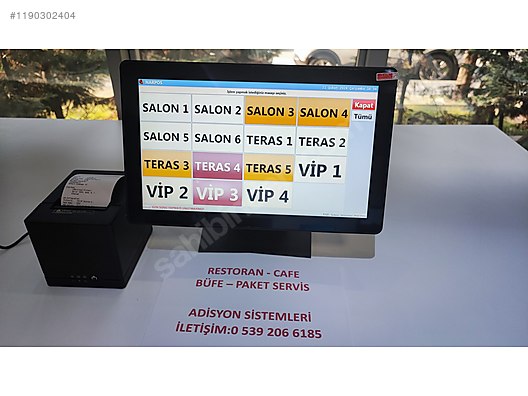 ️ ADİSYON SİSTEMİ ️ sahibinden.comda - 1190302404