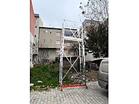 KİRALIK MOBİL İSKELE TELESKOPİK MERDİVEN