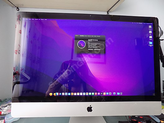 Apple / İmac 2011 27'' 3.4GHz İşlemci 16GB Ram 250GB SSD Monterey