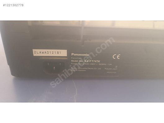 Panasonic Fax Telefon KX-FT74 - Faks Makinesi Alışverişte İlk