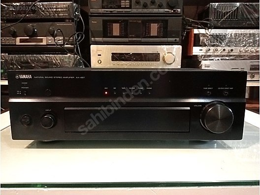 Yamaha Entegre Amfi - YAMAHA AX-497 NATURAL SAUND STEREO AMPLIFIER