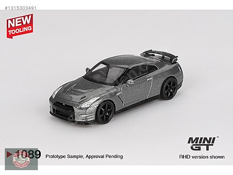 Mini GT 1/64 NISSAN GT-R 2013 Dark Metal Gray(NISMO R35 CRS Vrs