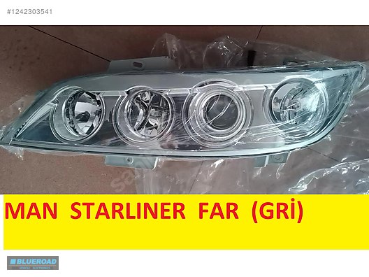 MAN TOURLİNER STARLİNER CİTYLİNER FAR (GRİ)