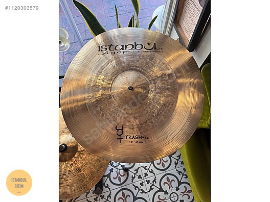 Istanbul Agop 18 inch Trash Hit. at sahibinden.com - 1120303579