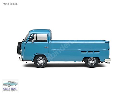 1/18 GT091 BENT. T2 BLUE ミニカー Solido Diecast Model 1:18 Volkswagen Araba - 1275303638