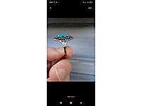 kadın gümüş yüzük