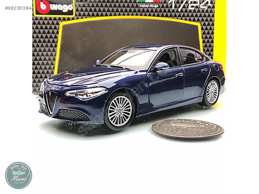 2015 alfa romeo giulia dark blue 1 24 olcek burago marka at sahibinden com 882303844