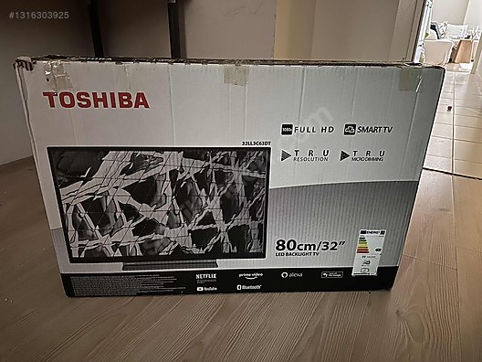 TOSHIBA 32 FULL HD SMART TV KUTULU SORUNSUZ - İkinci El Toshiba