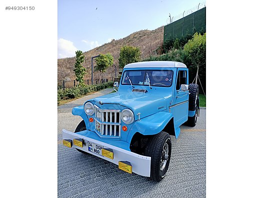 sahibinden satilik 1952 model 7600 km jeep willys jeep truck 95 000 tl 949304150