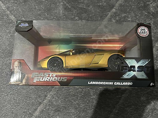 Hızlı ve öfkeli serisi 1:24 ölçek Lamborghini Gallardo on