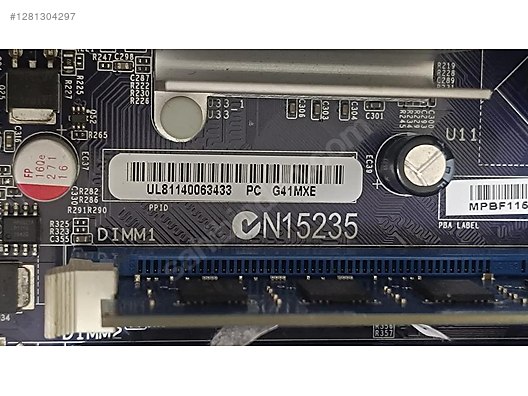 DERLER FOXCONN G41MXE 775 PİN DDR3 G41 ANAKART-2- - Anakart ve Tüm Masaüstü Bilgisayar Parçaları sahibinden.com'da