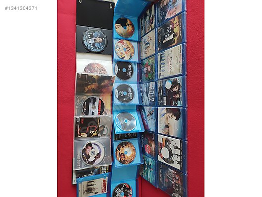 72 adet Blu-ray DVD karışık filmler 14 Adedi sıfır Blu-ray