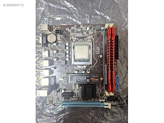 Masaüstü Bilgisayar - Anakart H61 Ddr3 M2 Sltolu Anakart İ7 3770 3.4 GHZ Anakart Anakart