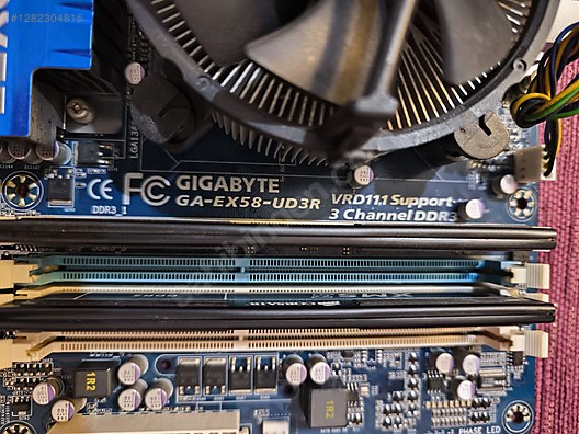 Gigabyte EX58 Ultra Durable İ7 920 işlemci 8 GB DDR3 RAM - Anakart ve Tüm Masaüstü Bilgisayar Parçaları sahibinden.com'da