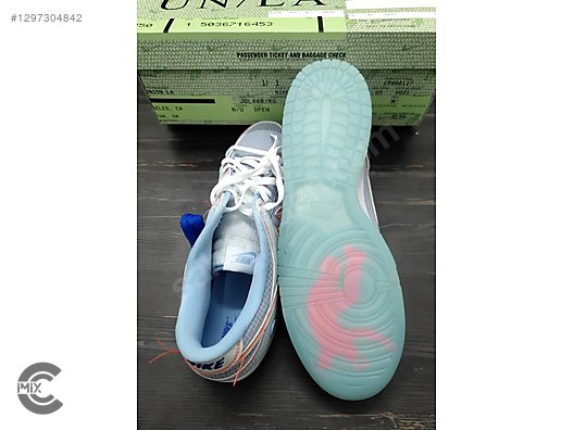 Nike Dunk Low Union Passport Pack Argon | DJ9649-400 - Erkek Spor