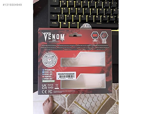 PATRİOT VİPER VENOM 2x16 GB DUAL KİT 6200MHZ CL40 RAM sahibinden