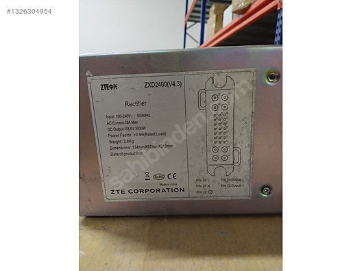 ZTE ZXD2400 V4.3 güç kaynağı modülü ZTE 48V 50A doğrultucu modül