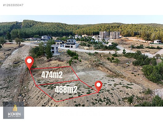 Alaaddin mahallesinde 488m2 arsa #1263305047