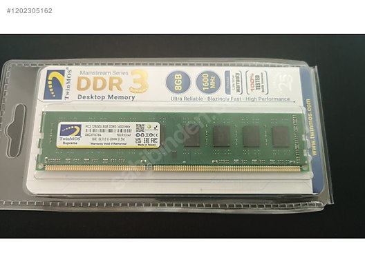 Twinmos 8gb 1600 Mhz Ddr3 Twinmos Ddr3 Ram Desktop 8gb TwinMOS 8GB