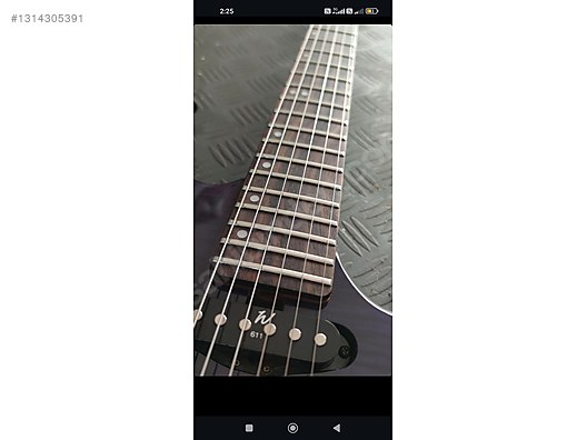 washburn stevie salas signature 90's made in kore on sahibinden