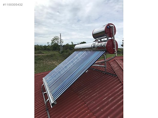 Güneş Enerjisi Sistemi - Basınçlı Sistem, Krom Depo, Suyunuzu Güneş Enerjisi Isıtsın