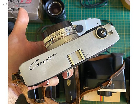 35 mm SLR / Canon / Canon Canonet 35mm Film Rangefinder Camera w