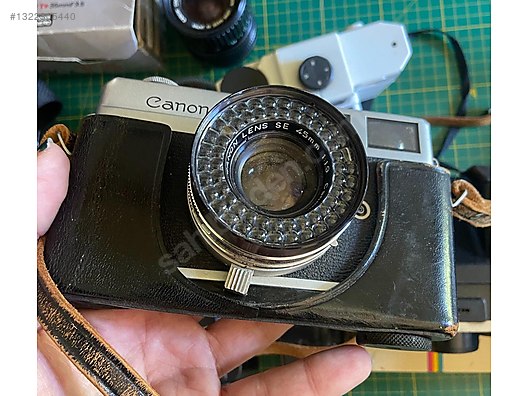 35 mm SLR / Canon / Canon Canonet 35mm Film Rangefinder Camera w