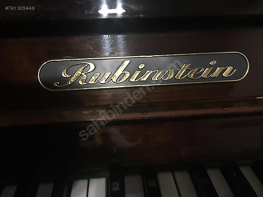 Orjinal Rubinstein Piyano Piyano Ve Tuslu Calgilar Sahibinden Com Da 791305448