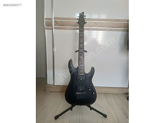 schecter demon 7 telli elektro gitar at sahibinden com 883305577