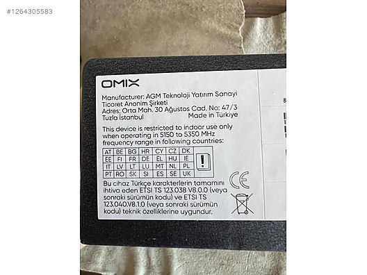 İkinci El ve Sıfır Alışveriş / Cep Telefonu & Aksesuar / Cep Telefonu / Omix / X700