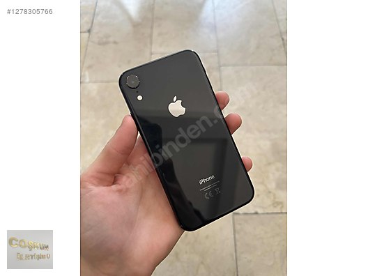 Resim Apple iPhone XR İkinci El TR | 64 GB | Siyah İkinci El İPHONE XR 64 GB TÜRKİYE CİHAZI