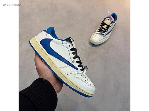 Jordan 1 low x fragment x Travis scott - Erkek Spor Ayakkabı