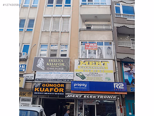 HARMANLAR PTT KARSINDA KIRALIK 1 KAT IS YERI #1274305847