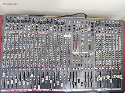 メルページ Allen & Heath ZED-428 profesyonel ses mikseri sahibinden.comda