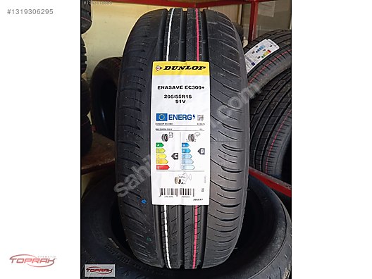 2055516***205/55R16 DUNLOP ENASAVE EC300+ YAZ LASTİĞİ COROLLA