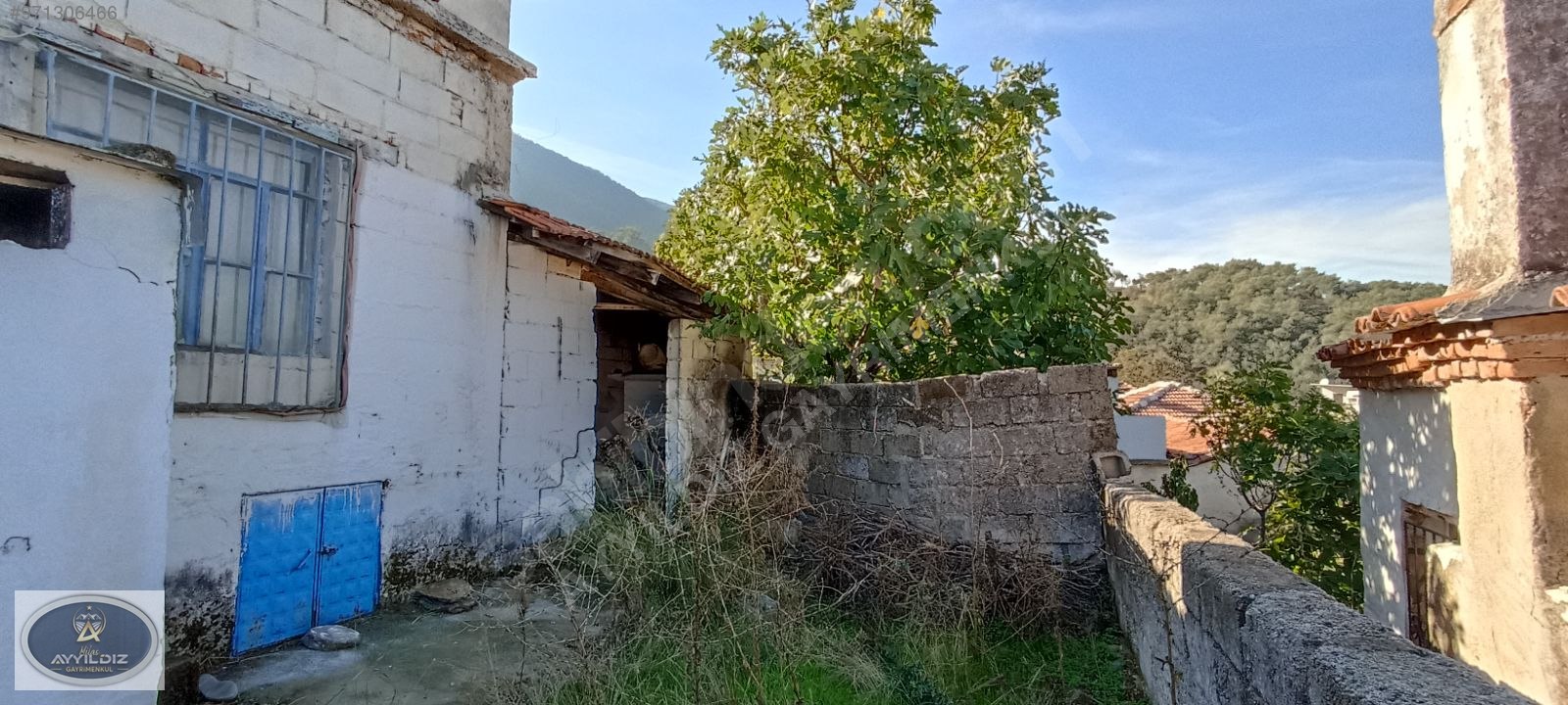 MİLAS EĞRİDERE�DE SATILIK 240 m2 2 KATLI EV VE ARSASI Satılık Arsa