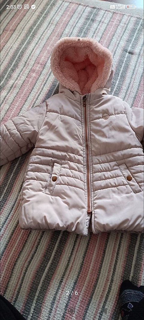 bebek mont 12 18 yas