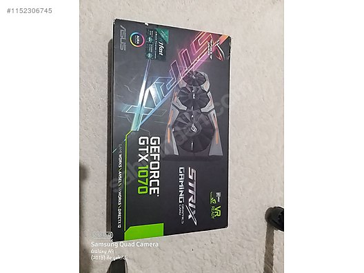 Gtx 1070 asus hot sale rog strix 8gb