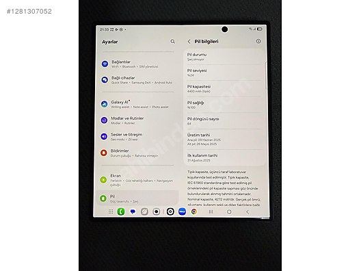 İkinci El ve Sıfır Alışveriş / Cep Telefonu & Aksesuar / Cep Telefonu / Samsung / Galaxy Z Fold 7