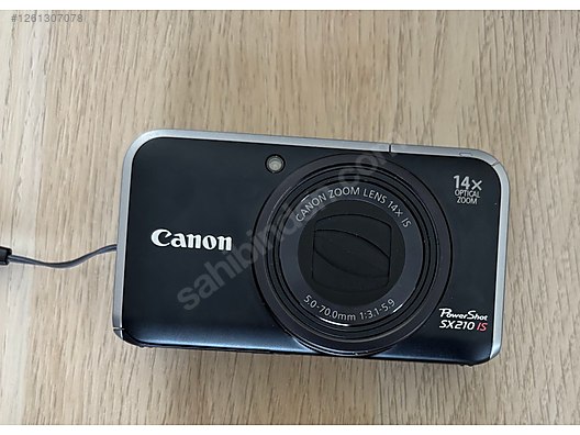 Canon PowerShot SX210 IS Kompakt Dijital Fotoğraf Makinesi