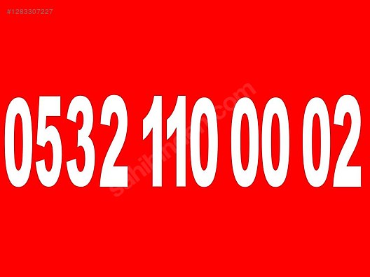 İkinci El ve Sıfır Alışveriş / Cep Telefonu & Aksesuar / Numara / Turkcell