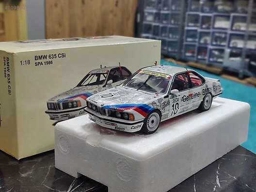 1:18 Autoart - BMW 635 CSI Hatasız Tertemiz kutulu ürün. at
