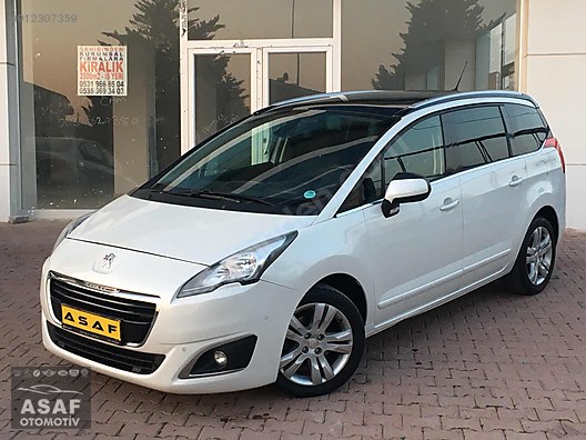 peugeot 5008 1 6 bluehdi allure asaf tan 2016 otomatik peugeot 5008 1 6 allure cam tavan at sahibinden com 912307359