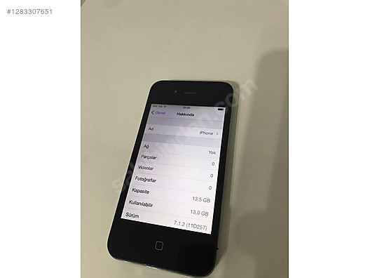 İkinci El ve Sıfır Alışveriş / Cep Telefonu & Aksesuar / Cep Telefonu / Apple / iPhone 4