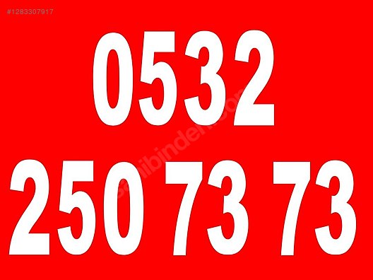 İkinci El ve Sıfır Alışveriş / Cep Telefonu & Aksesuar / Numara / Turkcell