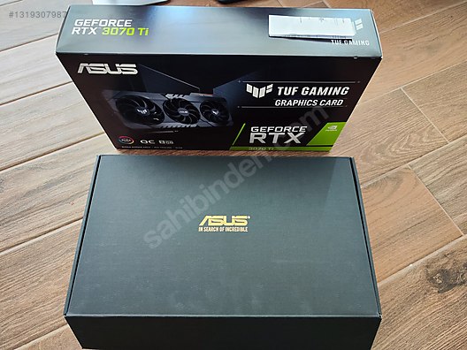 ASUS TUF Gaming RTX 3070TI Kutulu sahibinden.comda - 1319307987